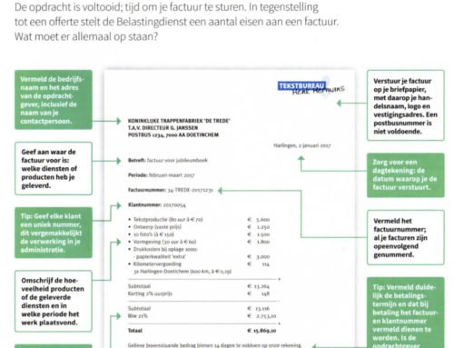 Hoe ziet je factuur eruit?